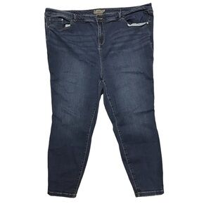 TORRID Mid Fit Super Skinny‎ Blue Jeans